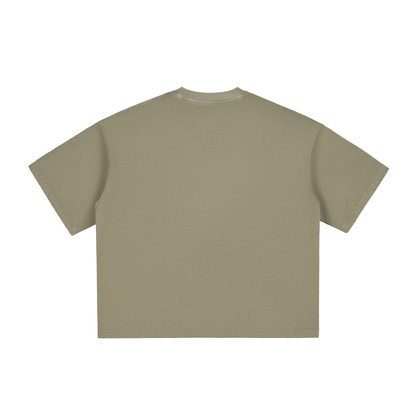 PARIS- Vintage Washed Boxy T-Shirt