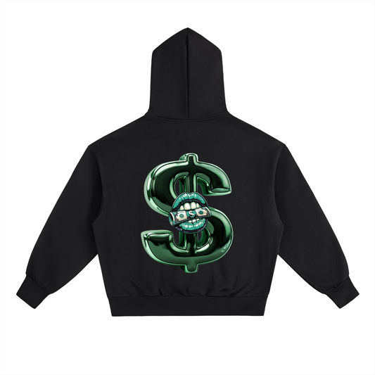 MONEY TALKS- Essential Heavyweight Fleece Hoodie