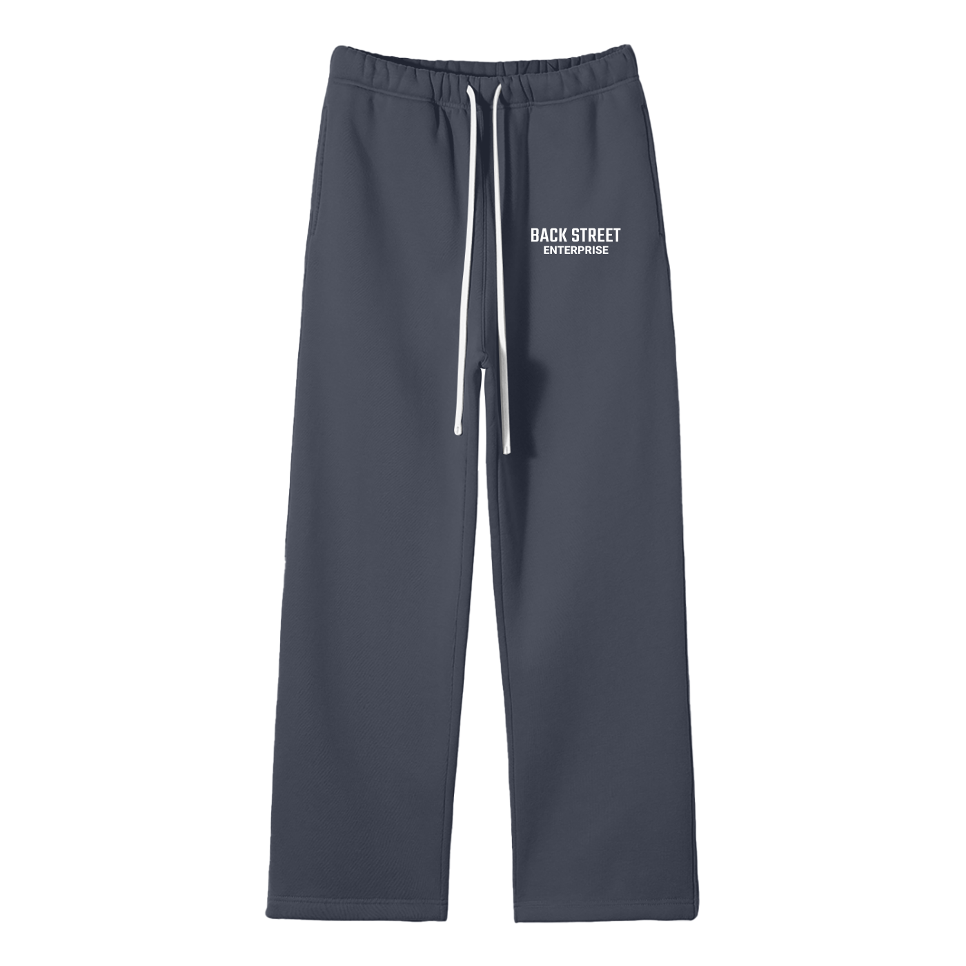 BackStreet Classic Pants- Unisex Solid Color Fleece Straight Leg Pants