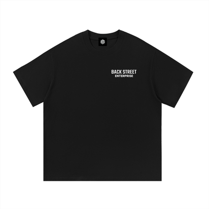 Classic Back Street Circle- Essential Cotton T-Shirt
