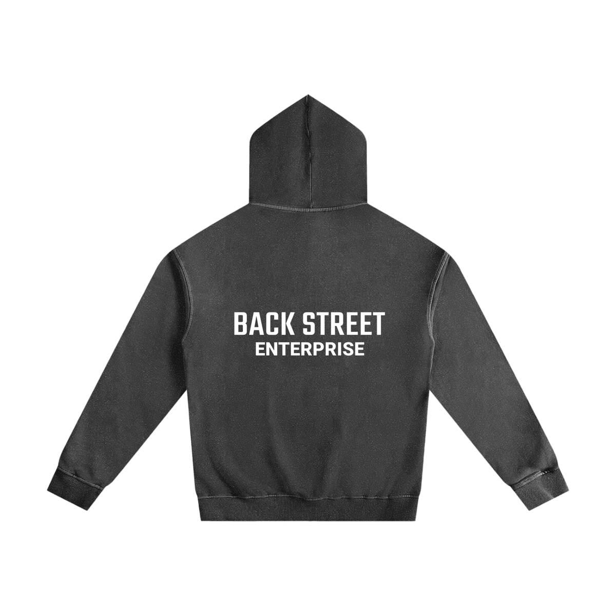 Classic Back Street Enterprise - Vintage Washed Cotton Hoodie