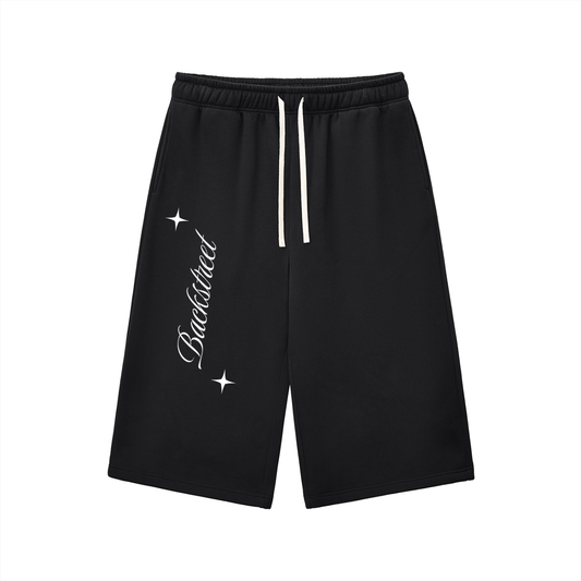BackStreet Classic- Relaxed Drawstring Three-quarter Sweatpants