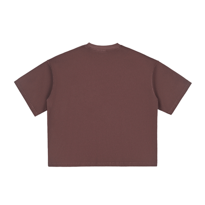 PARIS- Vintage Washed Boxy T-Shirt