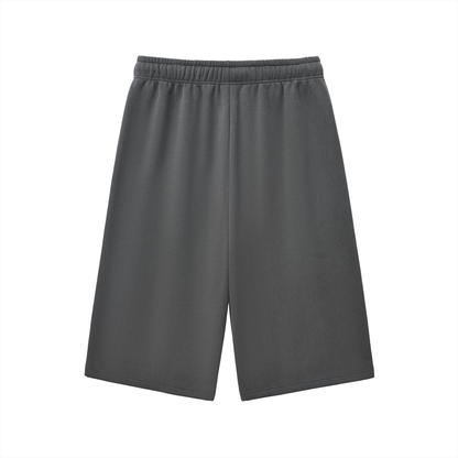 Vegas- Relaxed Drawstring Three-quarter Sweatpants